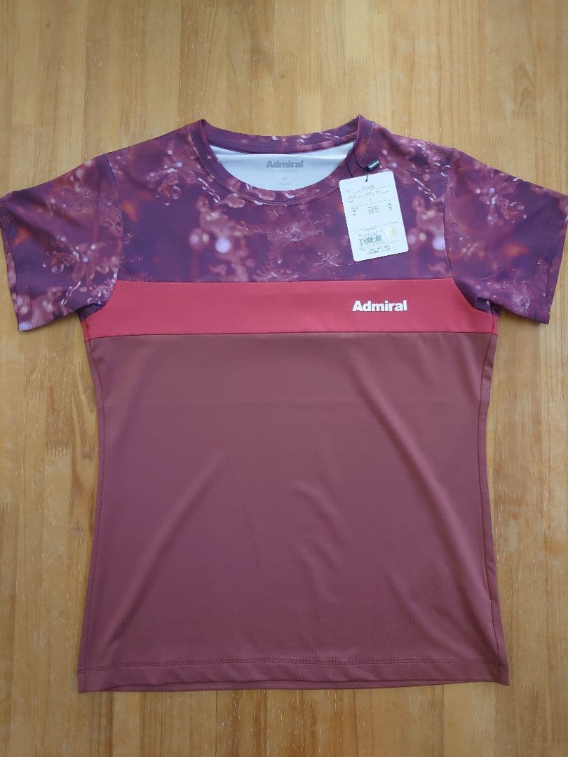 新品未使用　Admiral テニス Tシャツ ATLA532 M レッド