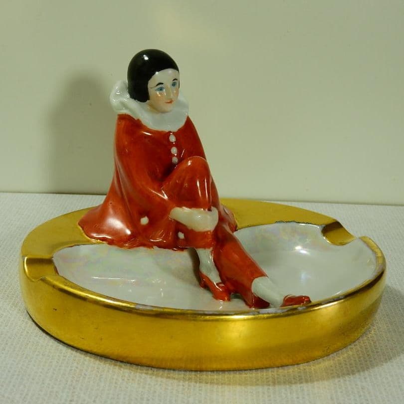 希少 デコレディ ハーレクイン クラウン ピエレッタ アッシュトレイNo.541