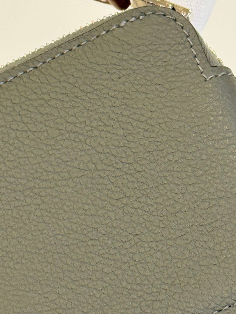 ほぼ未使用 W刻印 HERMES アザップ ミニ シルクイン ケース