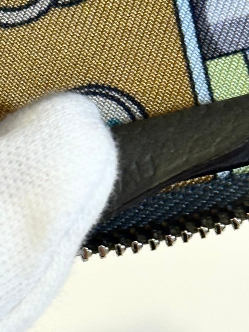 ほぼ未使用 W刻印 HERMES アザップ ミニ シルクイン ケース