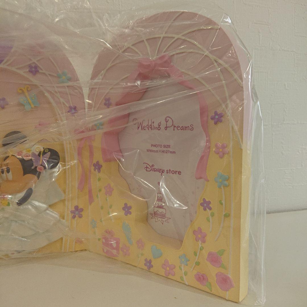 ディズニーストア ミッキー ミニー ウエディング フォトフレーム 写真立て
