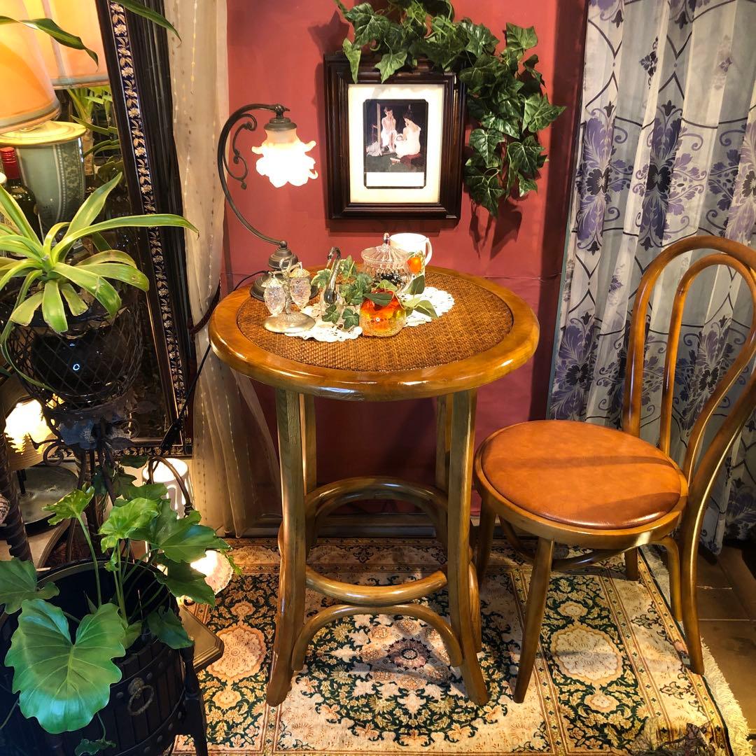 せいここたちゃん　オールドヴィンテージ トーネット　カフェテーブル