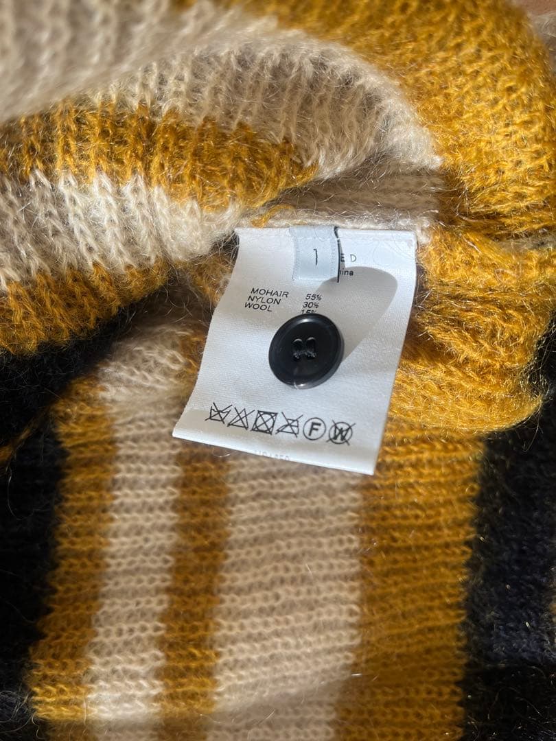 unused モヘアカーディガン