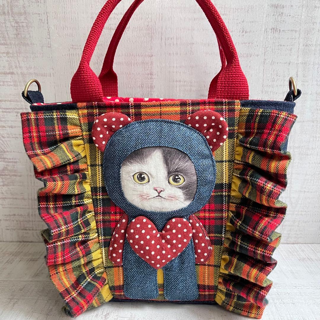 ゆ*ら様 フリルトートバッグ＊コヤンイサムチョン