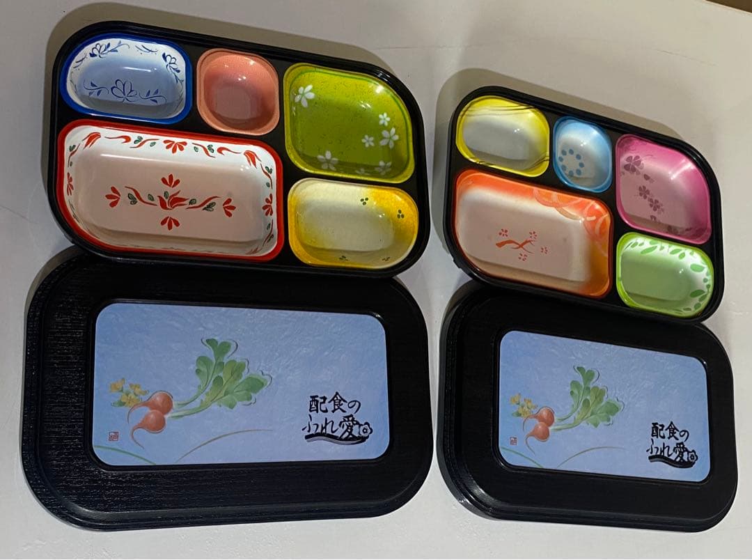 【hina】業務用　仕出弁当箱58セット(フタ付き)