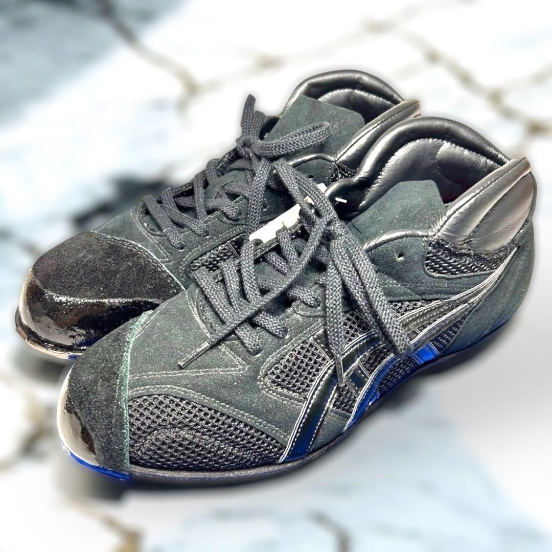 【新品未使用】asics 野球スパイク黒　スエードメッシュ　27.0