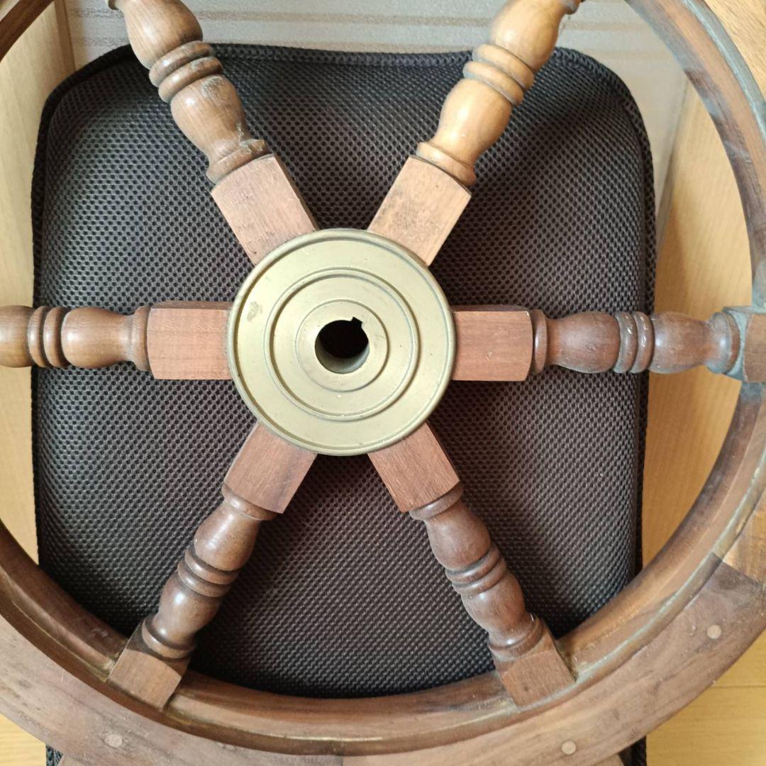 木製 舵輪（だりん） 操舵輪（そうだりん）