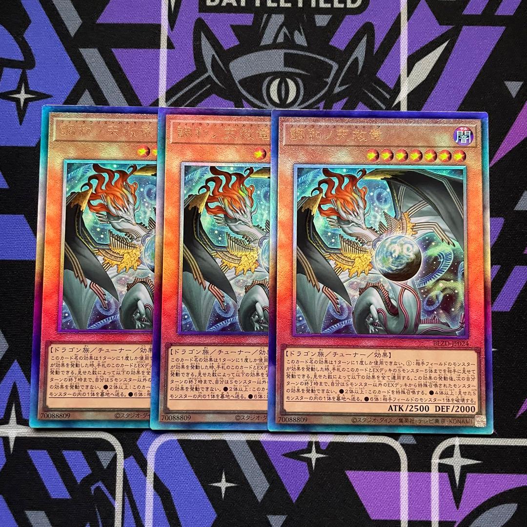 調和ノ天救竜 レリーフ 3枚