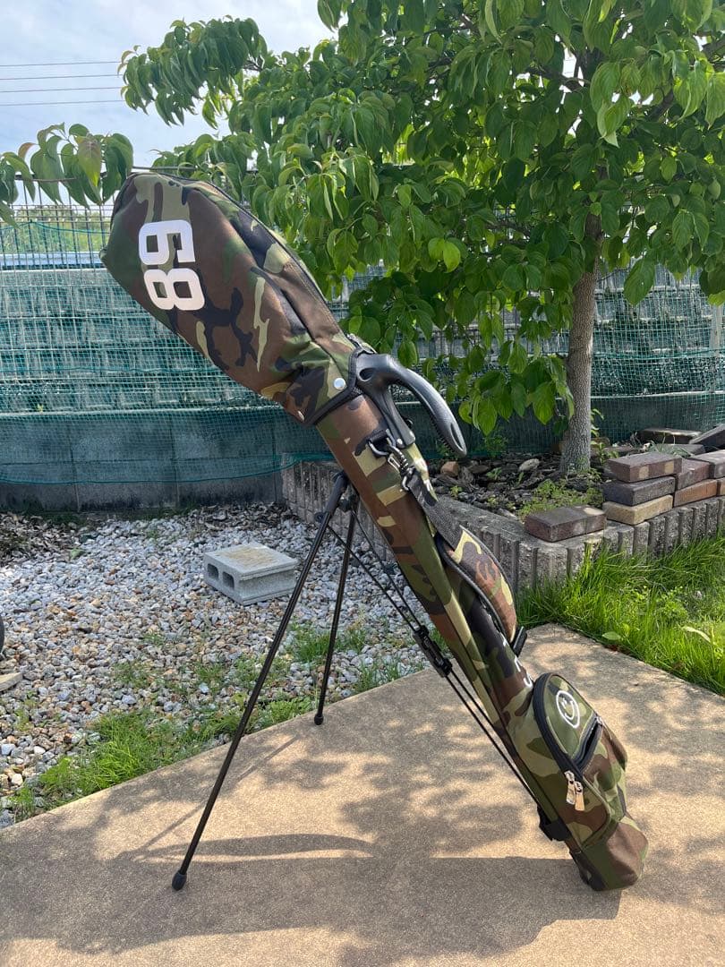 PEARLY GATES パーリーゲイツ カモフラ柄 迷彩柄 スタンドバッグ