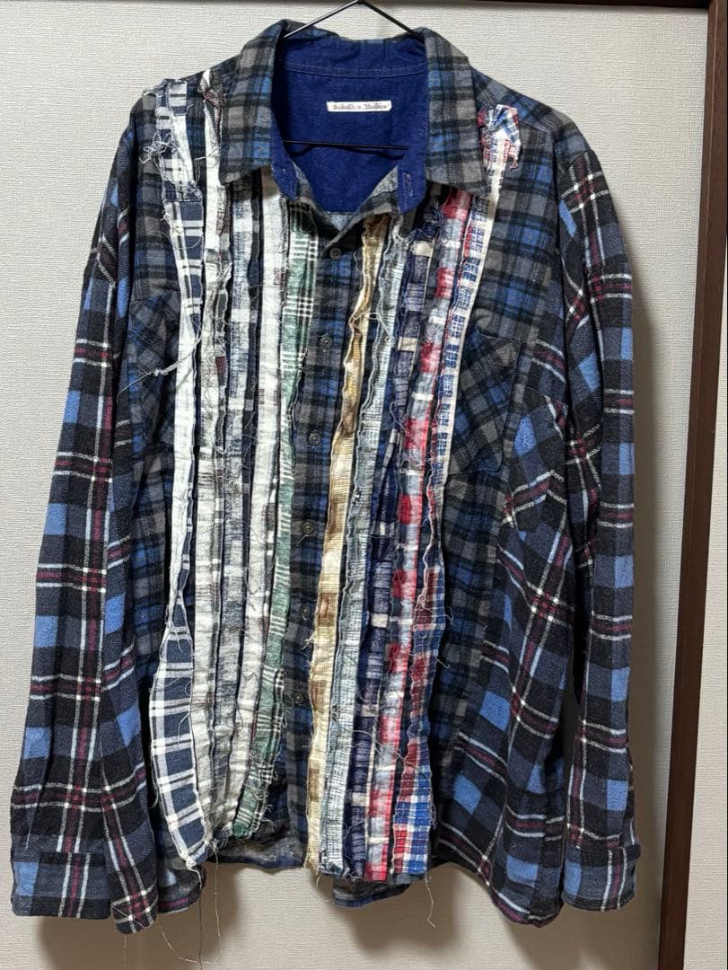 Rebuild by Needles再構築 ネルシャツ