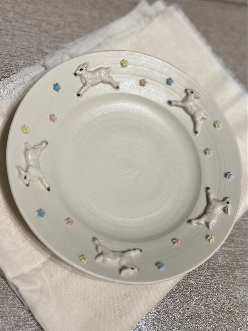 【未使用】　佐々木忍さん　ヤギのプレート