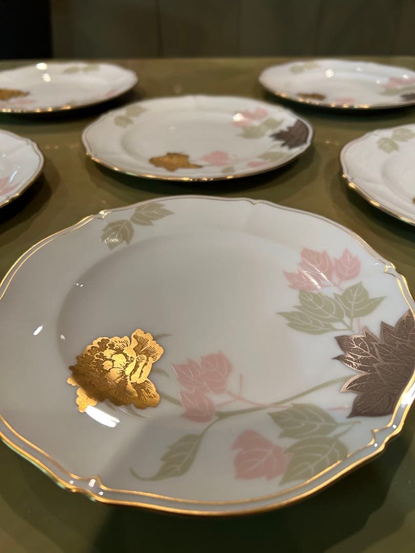 【大倉陶園】サラダプレート6枚