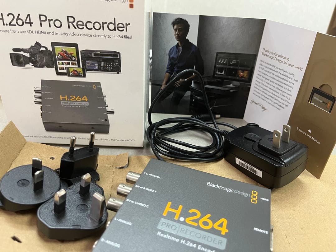 映像用ケーブル Blackmagic H.264 Pro Recodeer