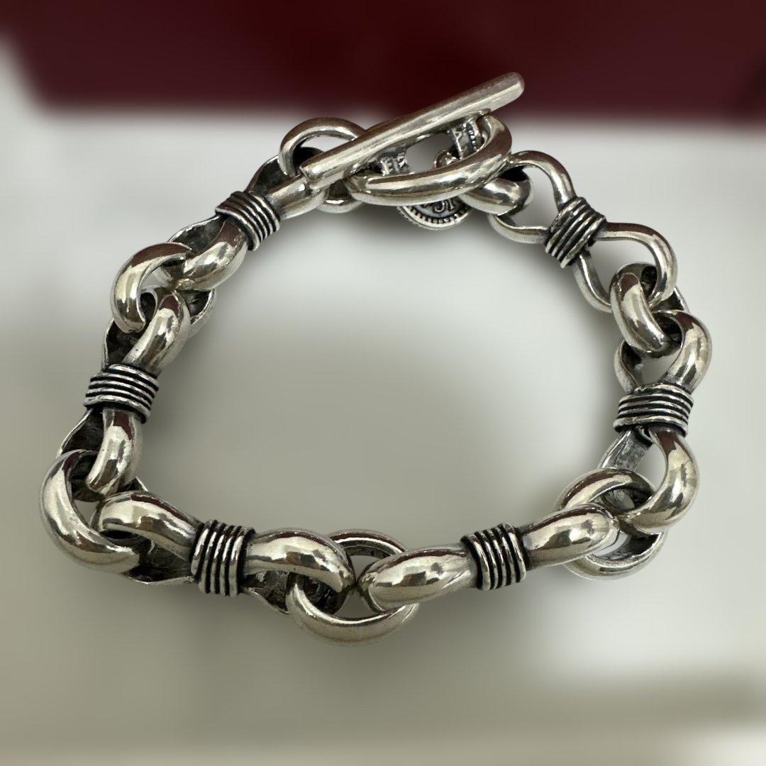 アクセサリー LARRY SMITH LUCK CHAIN BRACELET -M-