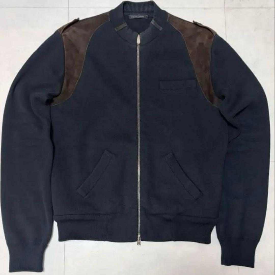 Roberto Collina ラムレザー切替　イタリア製