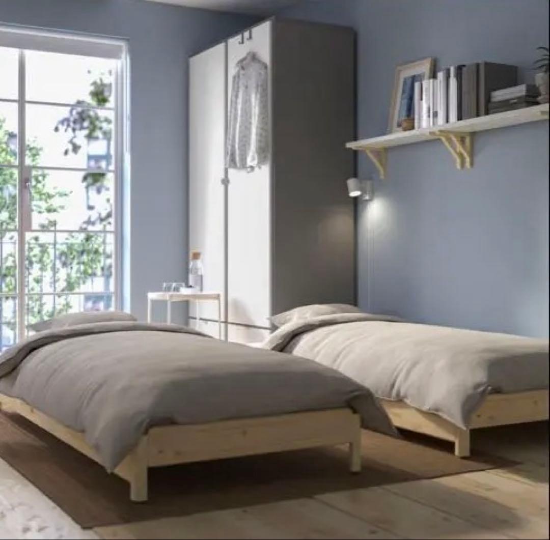 【直接受渡可】IKEA ウトーケル スタッキングベッド(フレームのみ)