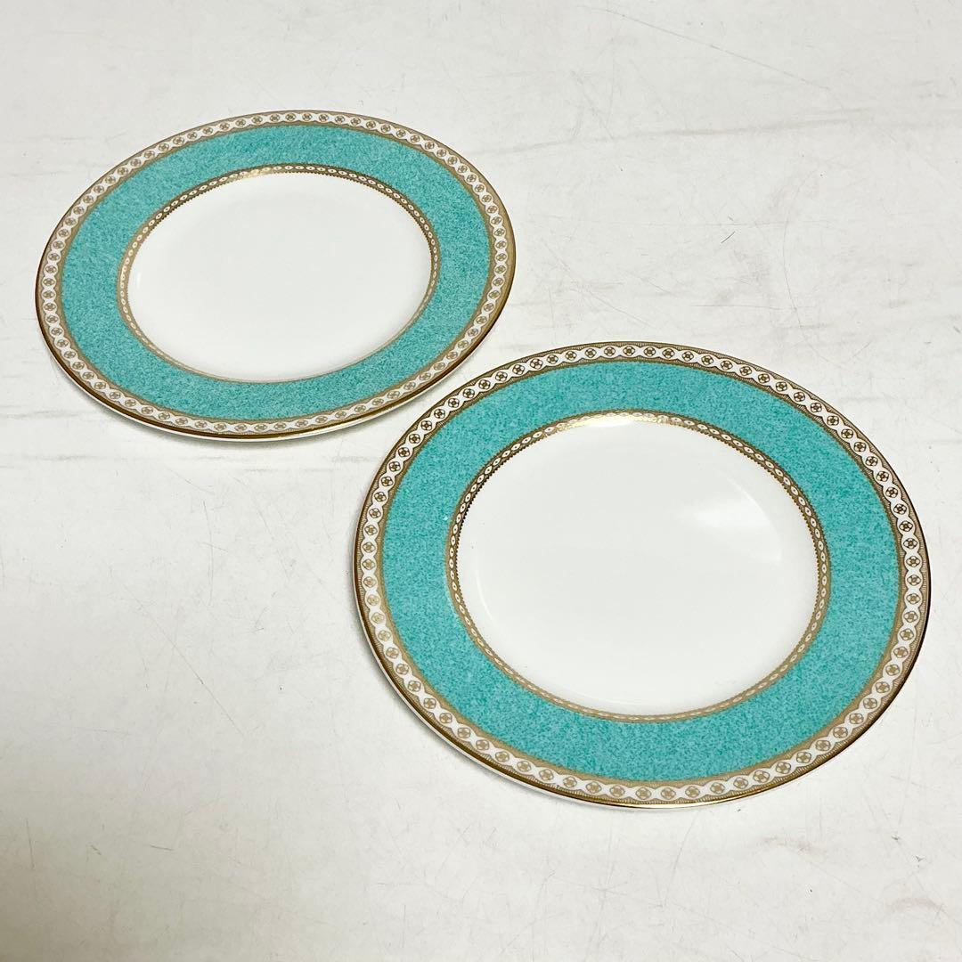  ターコイズブルー　ユーランダー パウダーターコイズ　皿