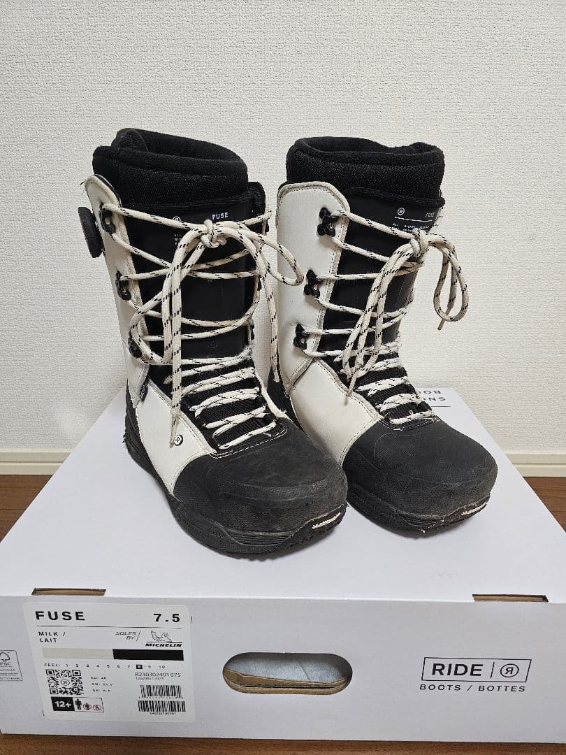 期間限定値下　RIDE FUSE スノーボードブーツ 25.5cm