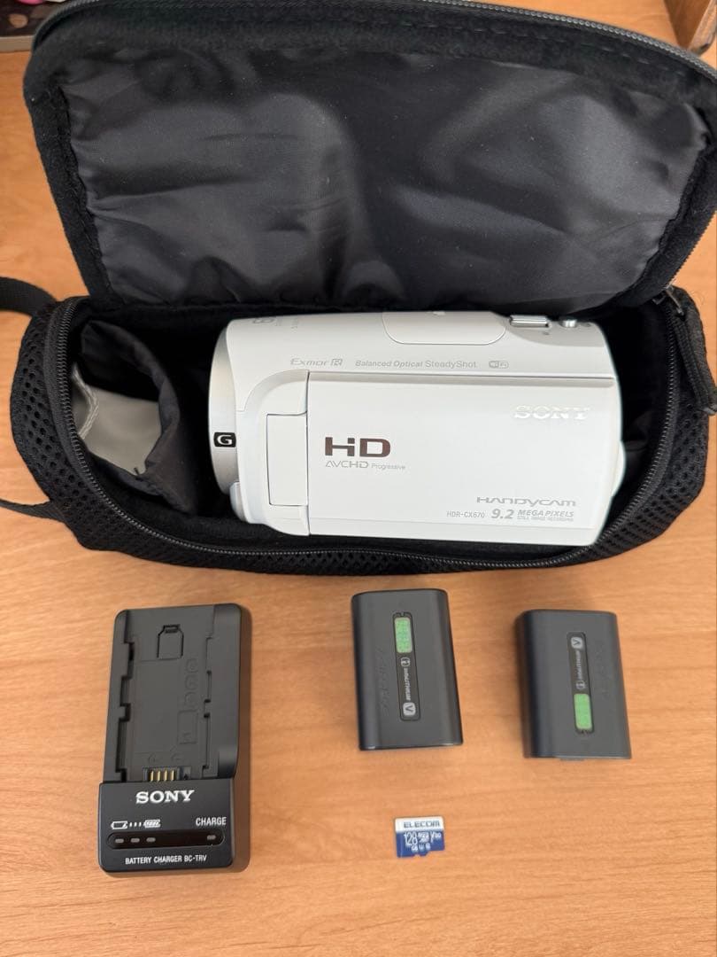 ビデオカメラ SONY HDR-CX670 9.2 HANDYCAM