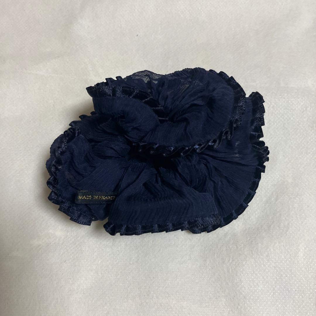 ACCA ネイビー フリルシュシュ