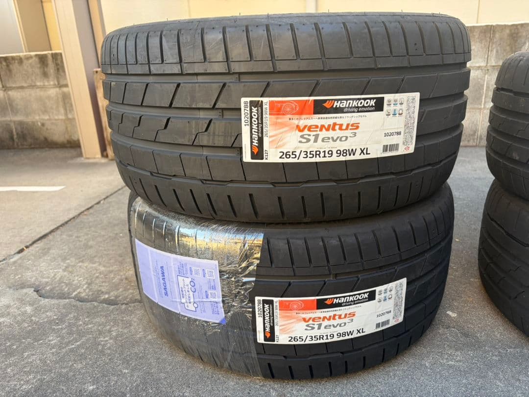 Hankook Ventus S1 evo3 タイヤセット 19インチ