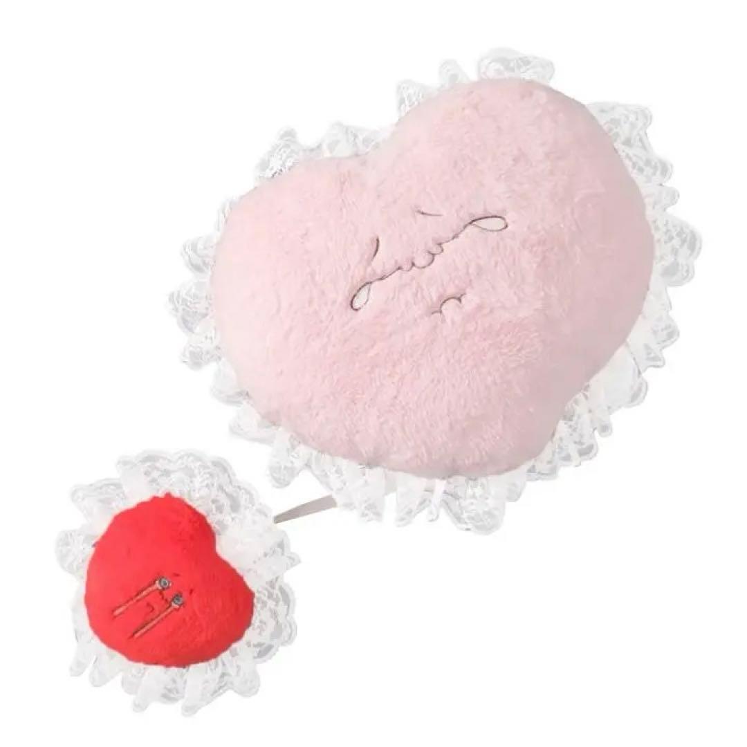 クッション・座布団 Cry Cry Twin Heart / Pink Red jenny fax