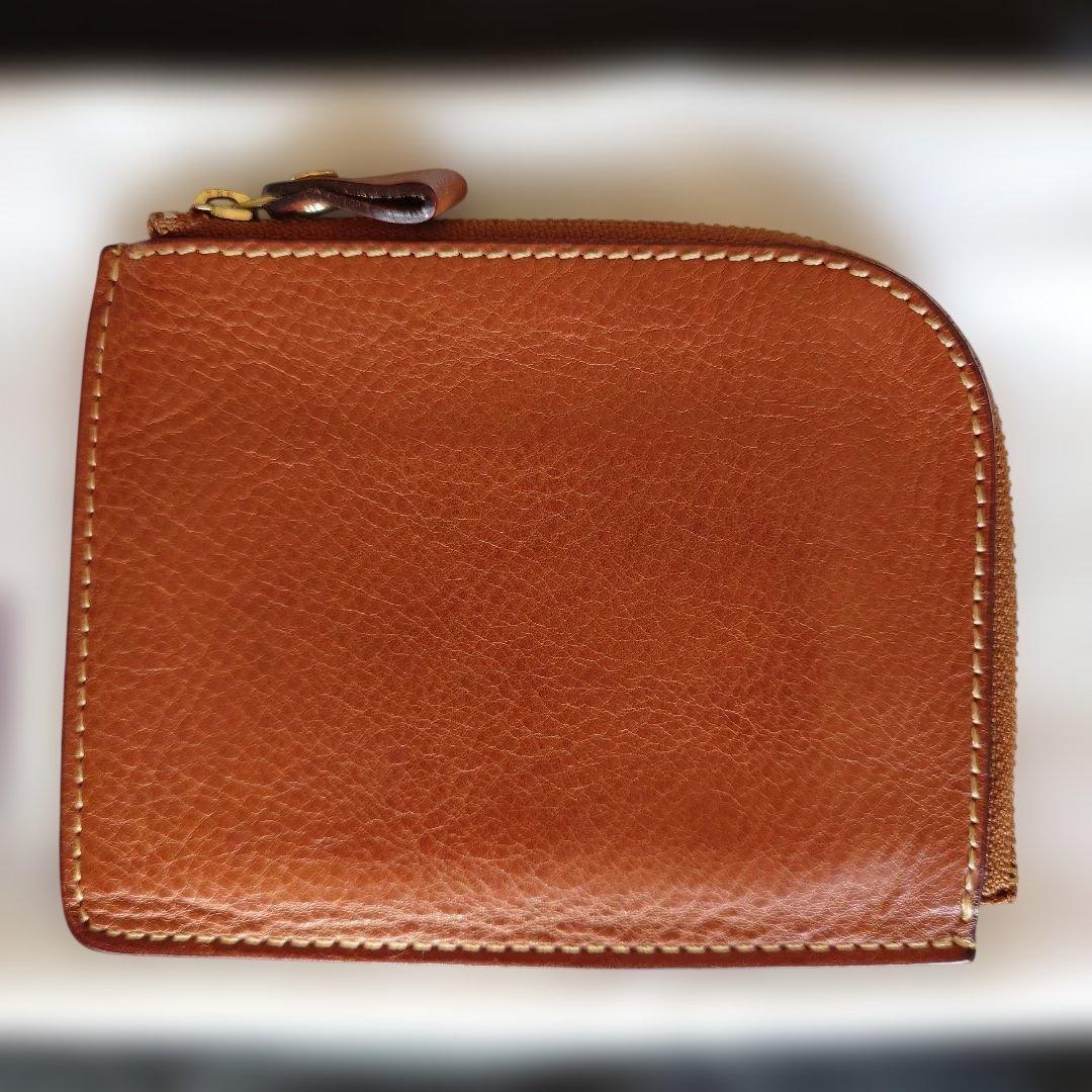 土屋鞄製造所　限定Lファスナー ブラウン