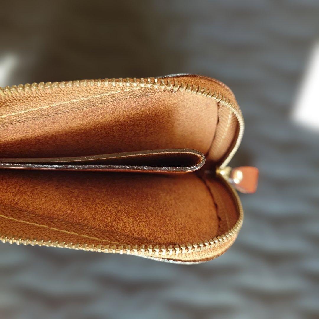 土屋鞄製造所　限定Lファスナー ブラウン