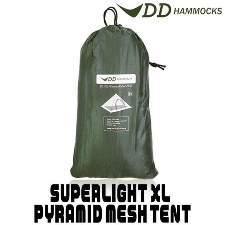 新品 DDハンモック スーパーライトXL ピラミッドメッシュ テント 蚊帳 カヤ