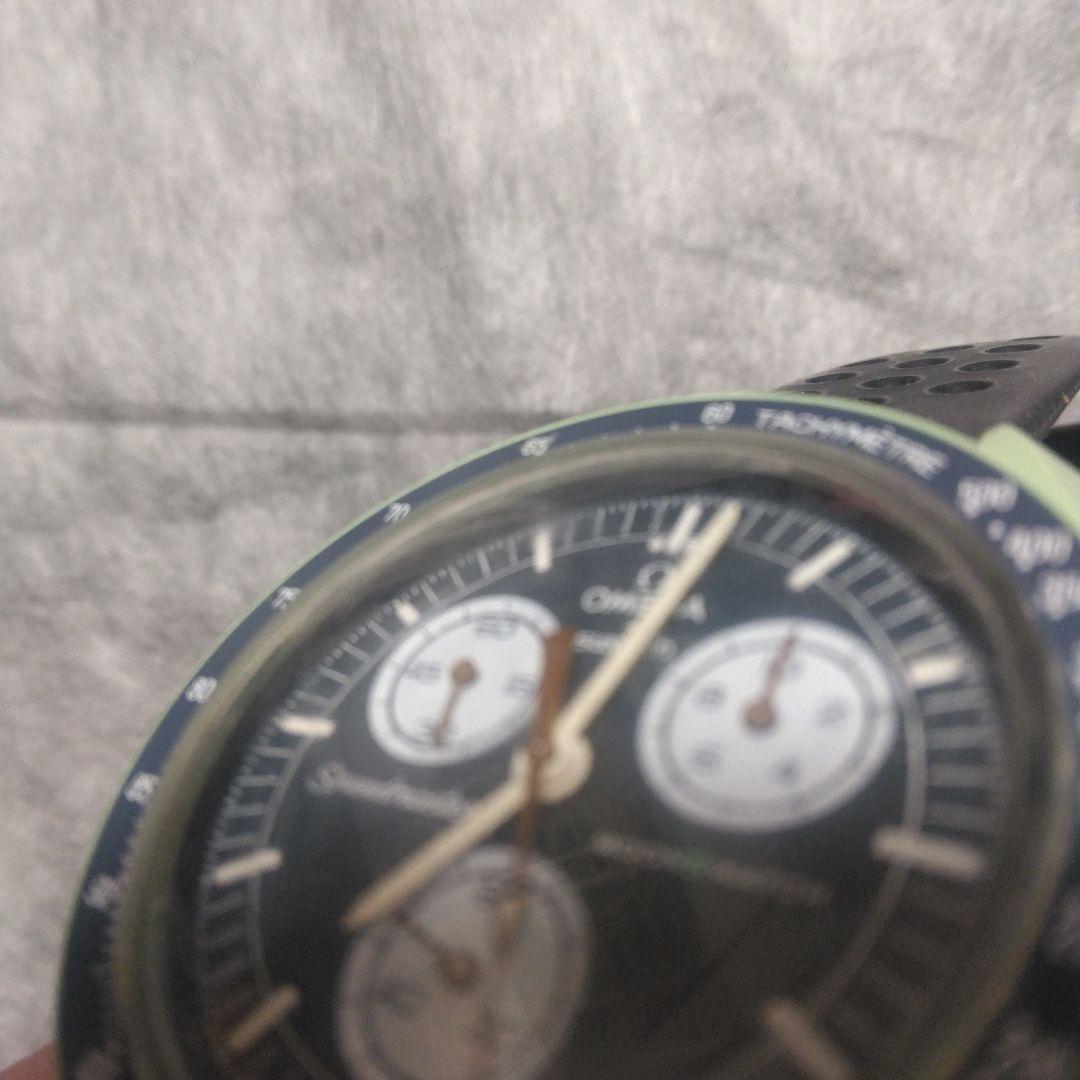 稼動中 OMEGA swatch　Moonwatch クロノグラフ