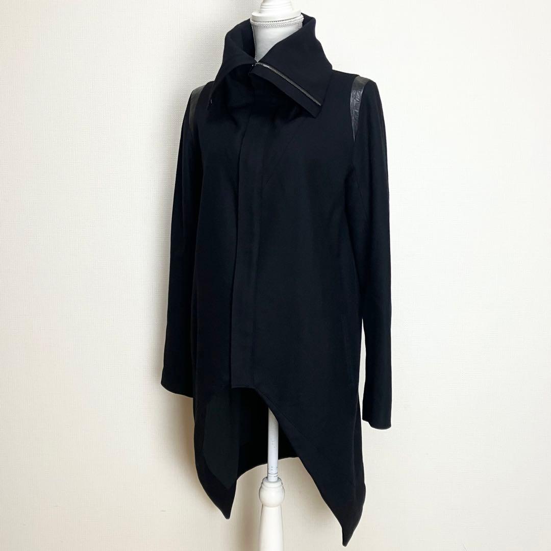 ドレスドアンドレスド　バックロング　フィッシュテールコート　サイズ3 ブラック