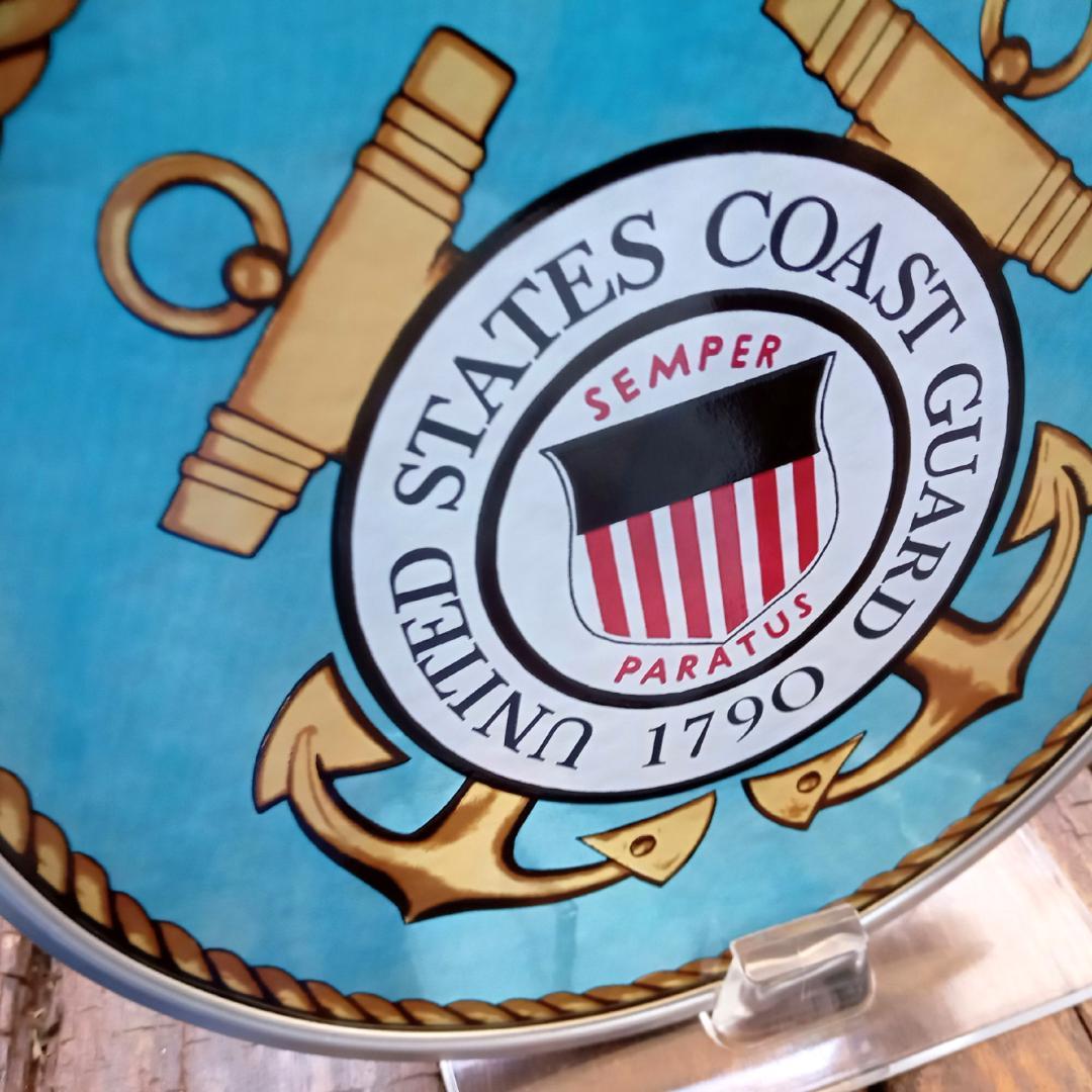 アメリカ沿岸警備隊コーストガード エンブレム ステンドグラス グラスマスターズ社