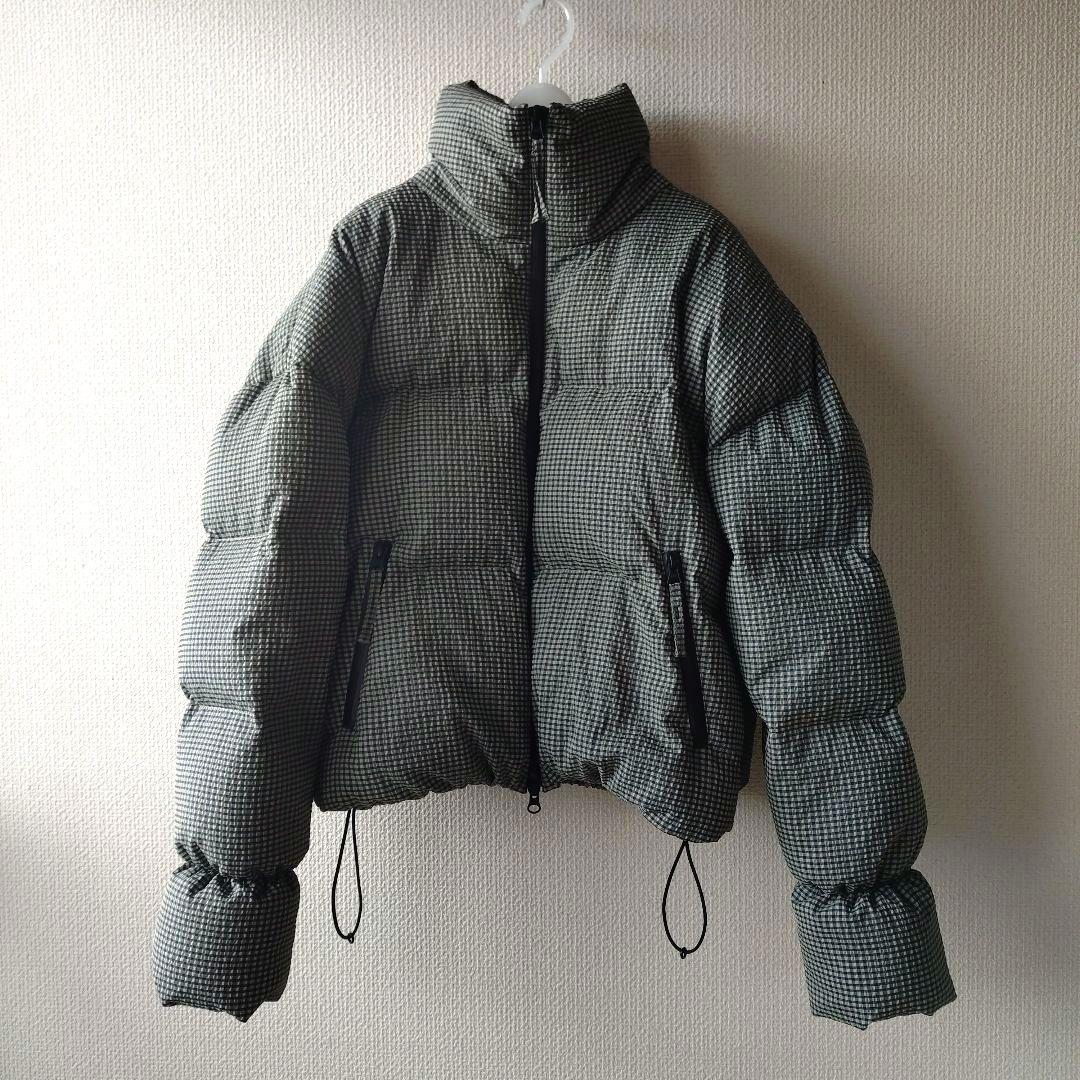 TODAYFUL Check Down Jacket 38 ミント