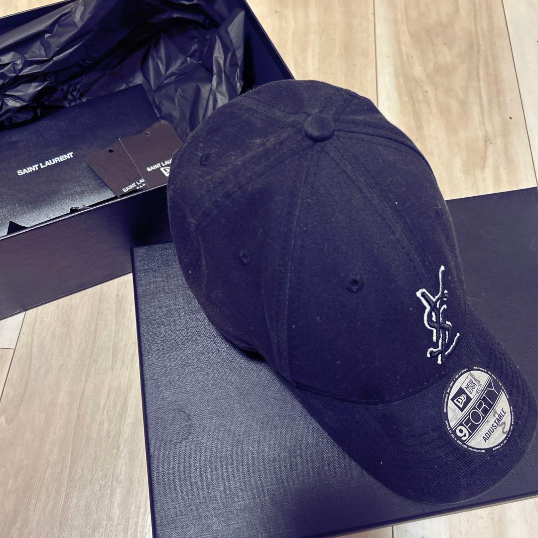 SAINT LAURENT 9FORTY ブラックキャップ