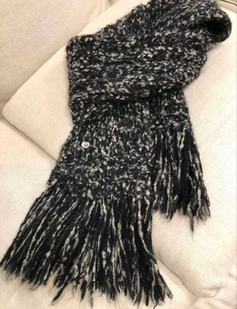 Chanel シャネル カシミヤシルク マフラー