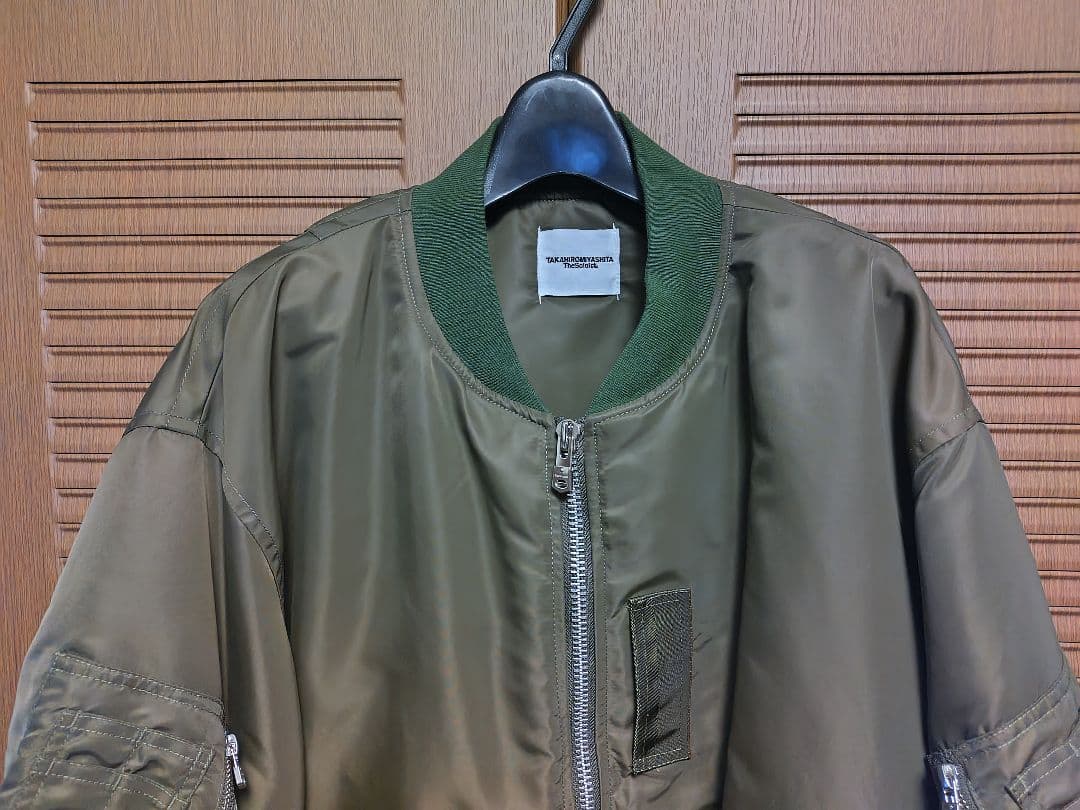 ソロイストthesoloistma-1プリマロフトフライトジャケットブルゾン48