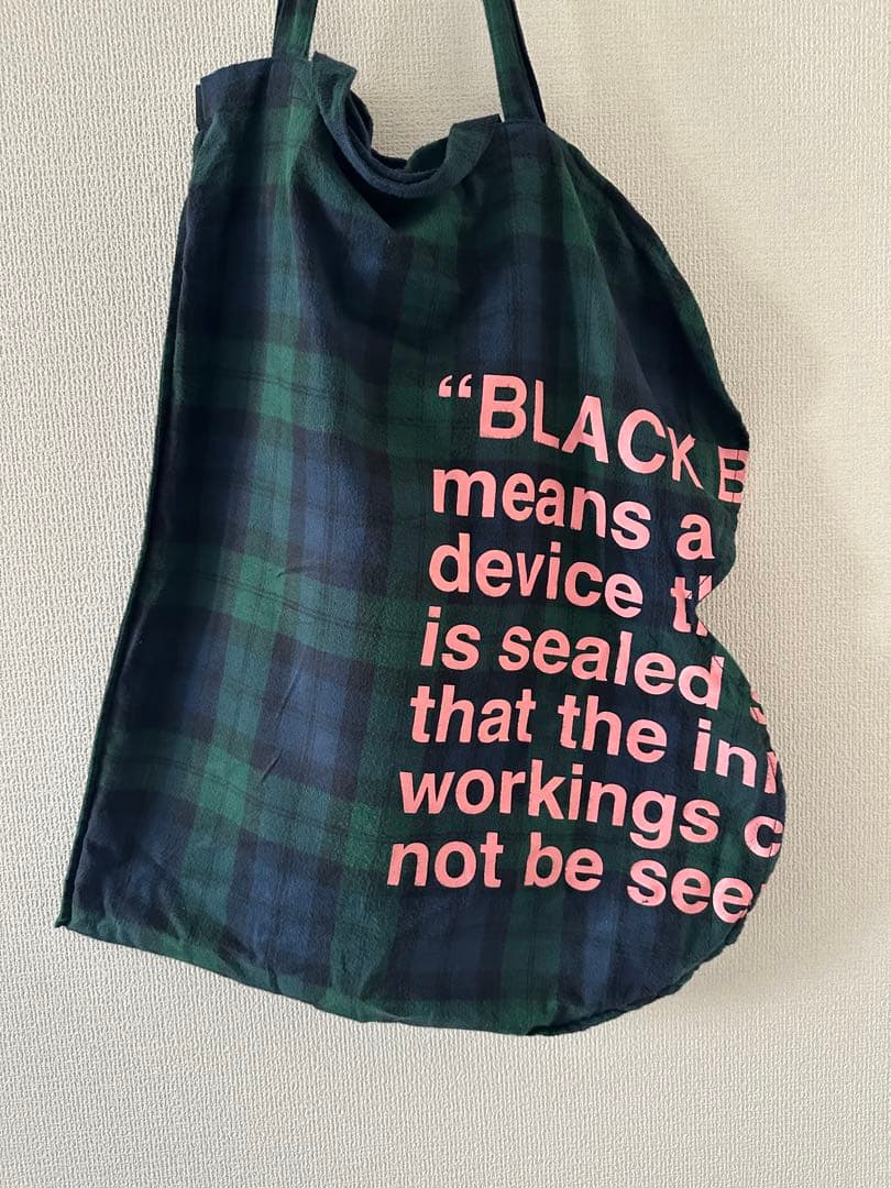 Blacx_box ブラックボックス　オリジナル　トートバッグ