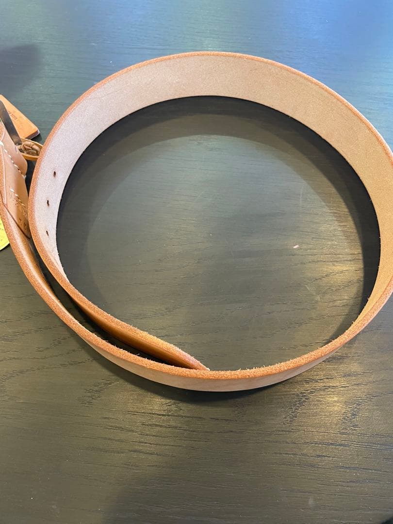 【新品】sugar cane シュガーケーンベルト34inc ベージュ　タグ付