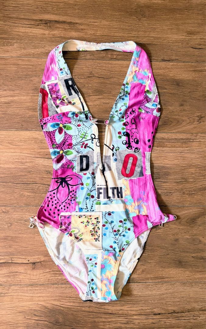 Christian Dior ワンピース水着 カラフル