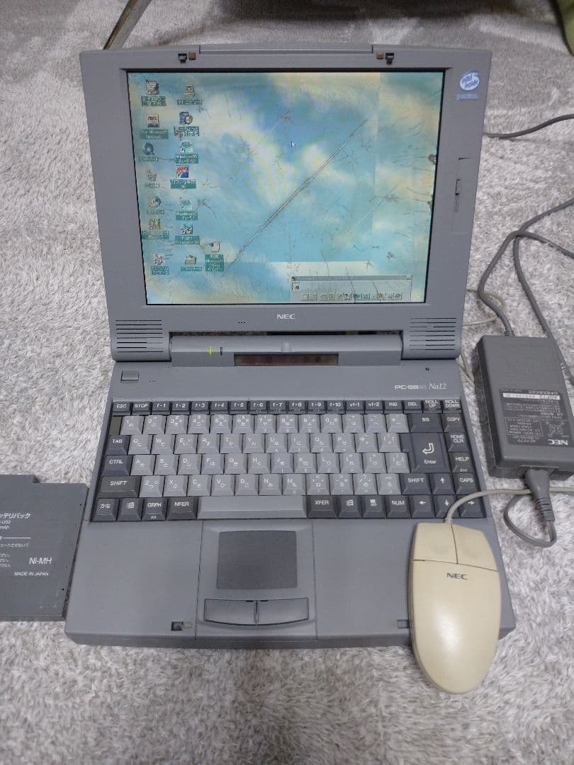 NEC PC-9821 Na12 ノートPC 本体