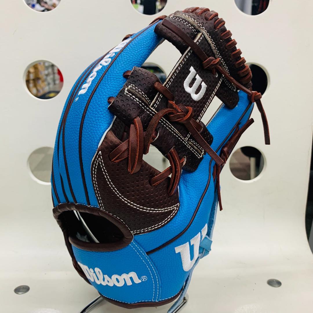 限定　ウイルソン　WBW103784　一般用　軟式用　内野手用　87型　型付け済