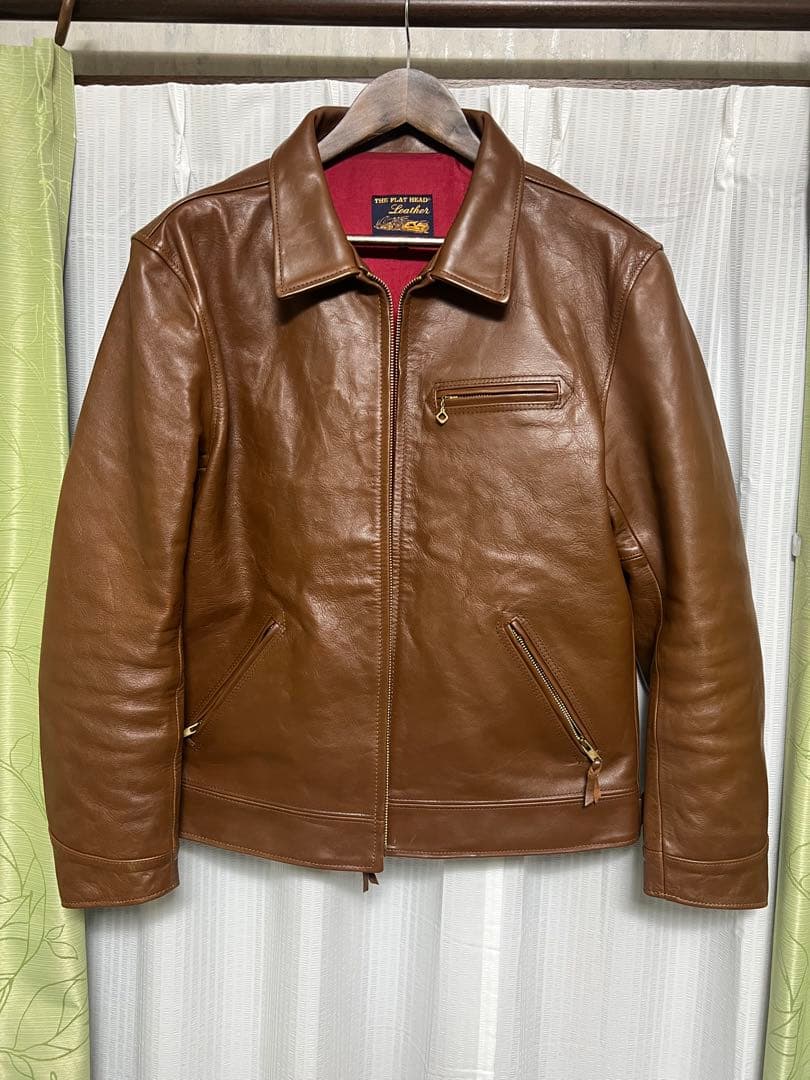 THE FLAT HEAD シングルライダースジャケット　サイズ42