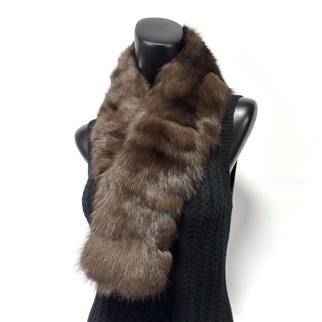 【SOBOL】RUSSIAN SABLE ロシアンセーブル 黒貂 ファーストール