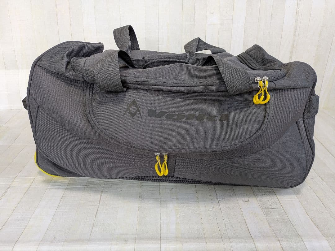フォルクルVÖLKLの トラベルウィールスポーツバッグ グレー ボストンバッグ