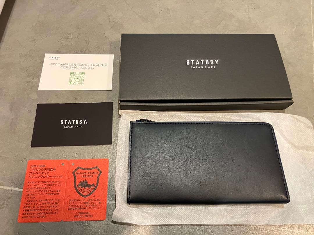 【新品未使用】STATUSY il modo airネイビー 右利き用