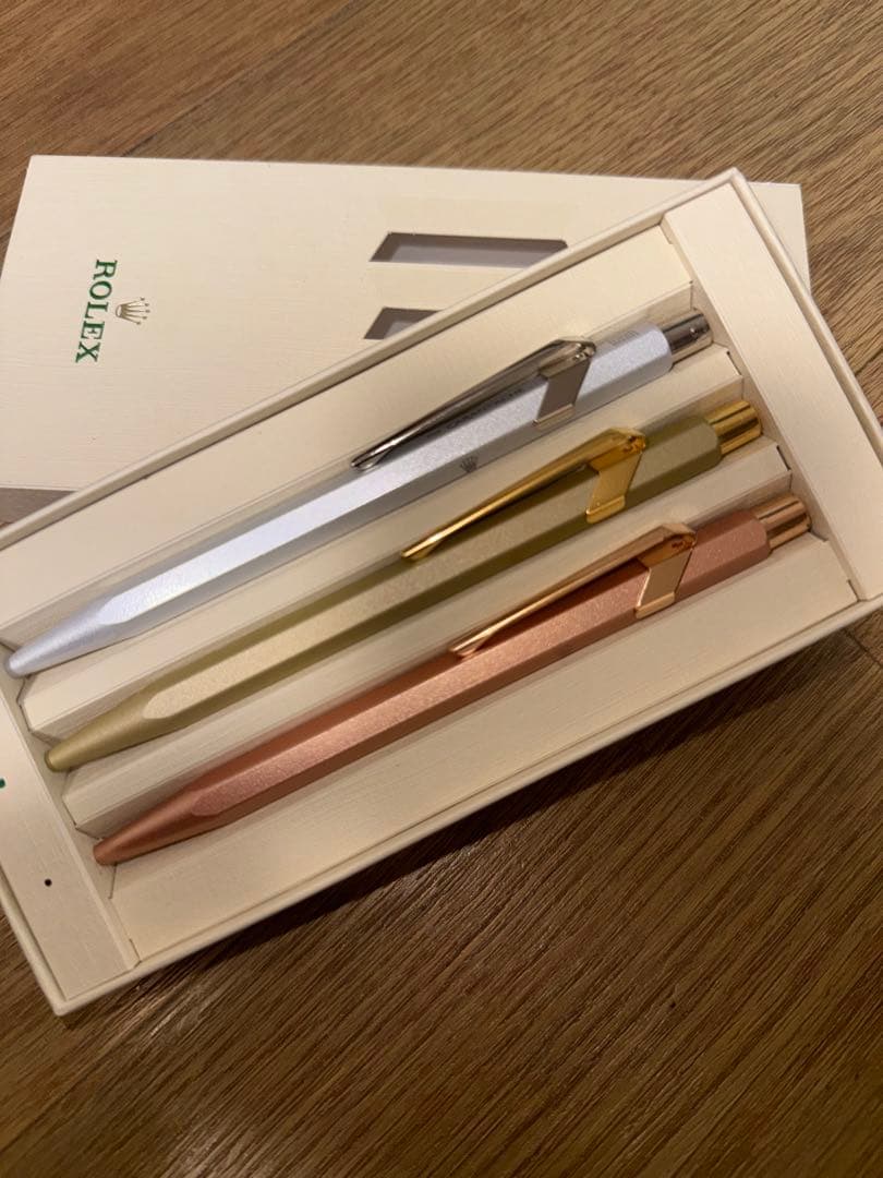 ロレックス　ボールペン3本セット
