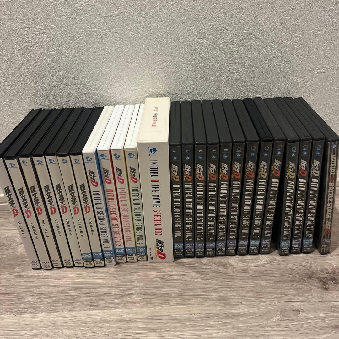 頭文字D イニシャルD DVD全巻　1st 2nd 3rd 4th
