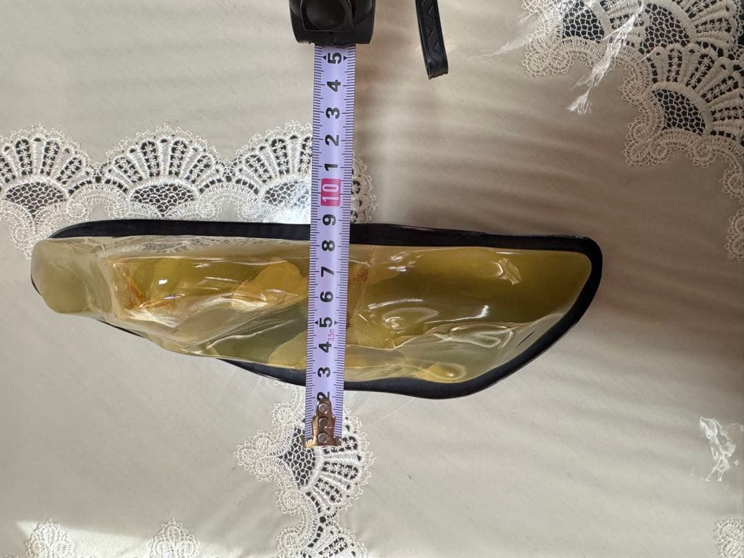 グリーン瑪瑙（オニキス）置物