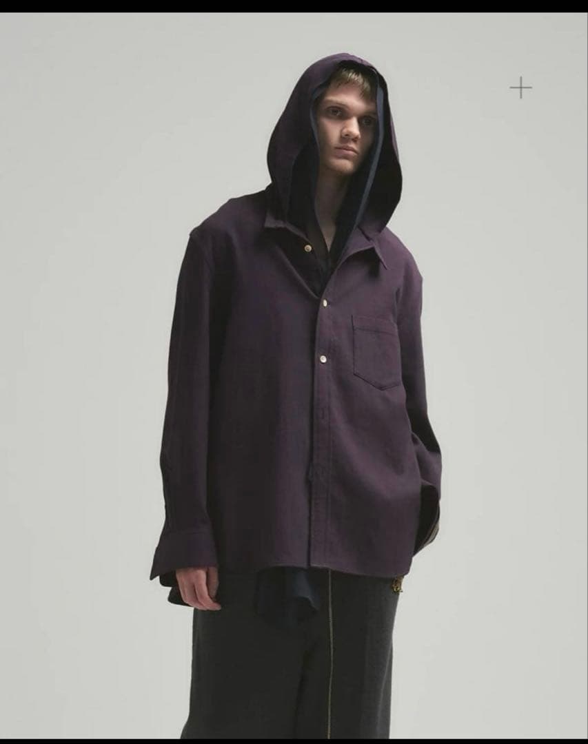 N*o様 bed j.w ford 25aw Two Hooded シャツ