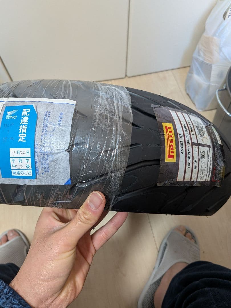 バイク　タイヤ　160 60 ANGELst　新品未使用　自宅保管